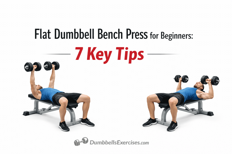 Flat Dumbbell Bench Press for Beginners: 7 Essential Tips